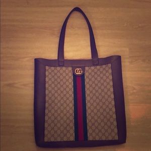 Ophidia soft GG Supreme large tote